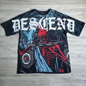 Descending Clothing 'Descend' Skeleton Tee Shirt